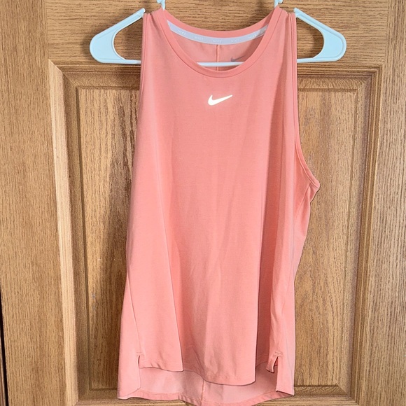 Nike Tops - Nike Women's Coral-Peach Athletic Tank Top